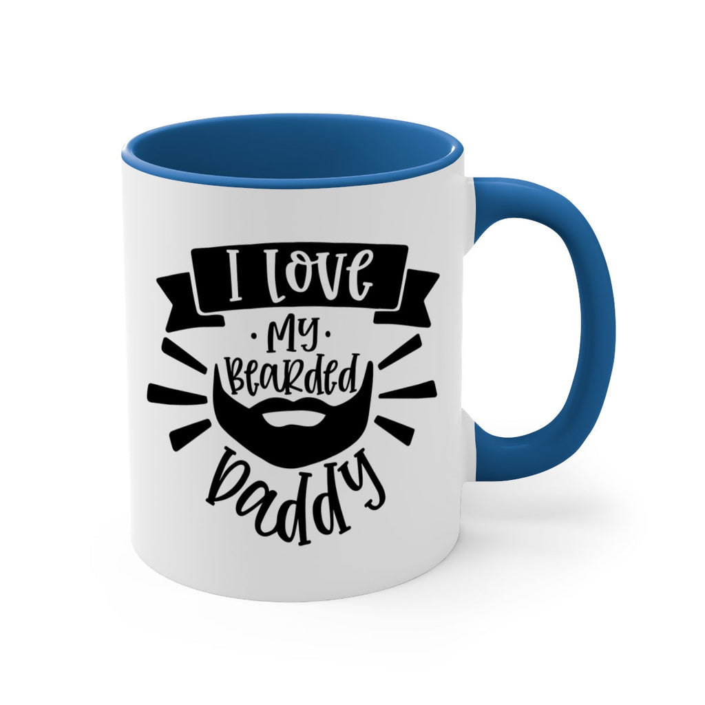 i love my bearded daddy 42#- fathers day-Mug / Coffee Cup