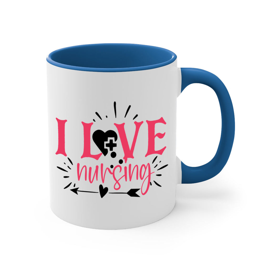i love nursing Style 380#- nurse-Mug / Coffee Cup
