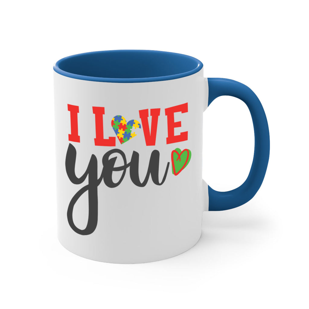 i love you Style 23#- autism-Mug / Coffee Cup