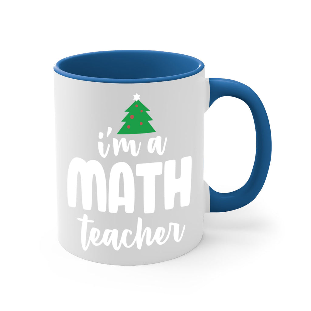 i'm a math teacher style 352#- christmas-Mug / Coffee Cup