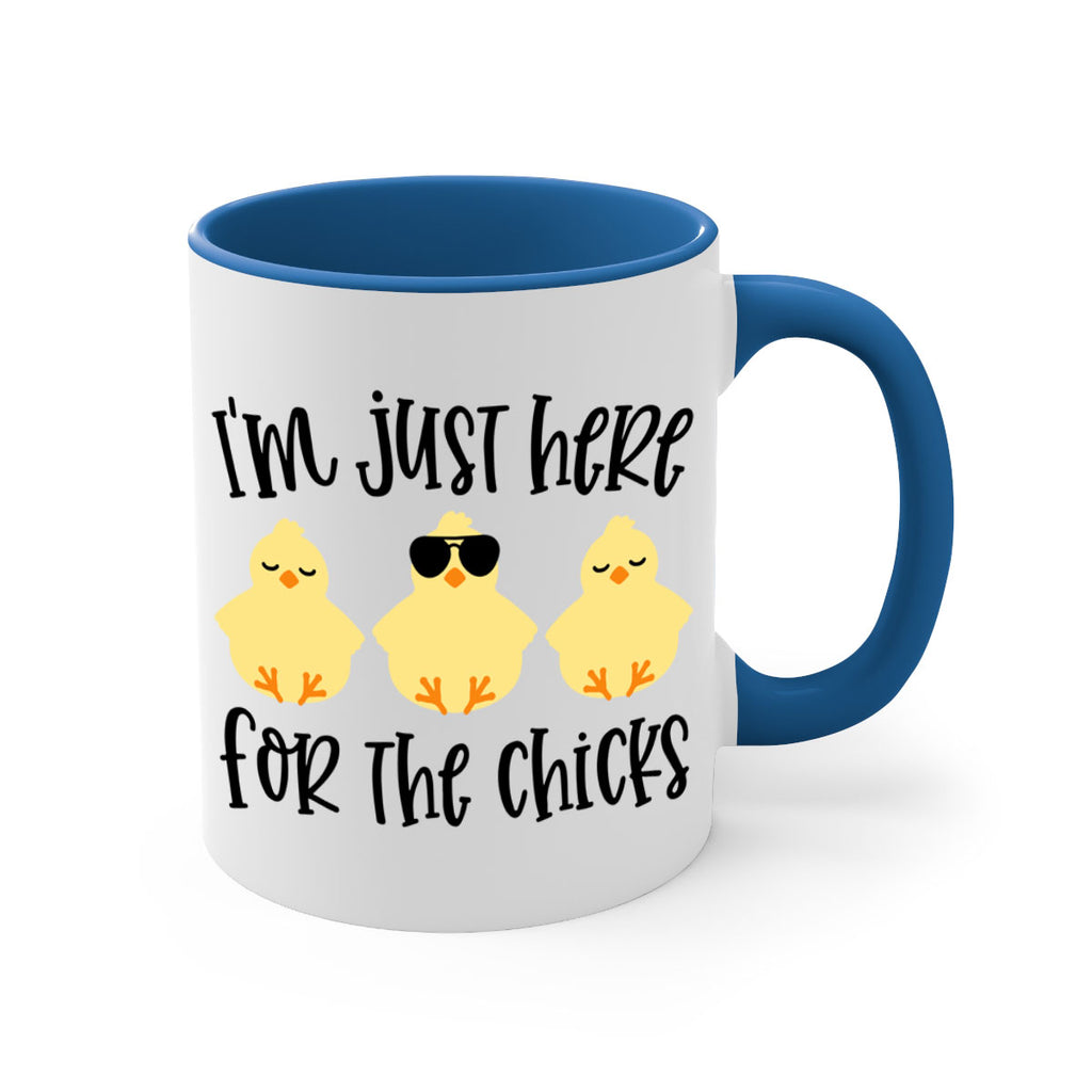 im just here for the chicks 20#- easter-Mug / Coffee Cup