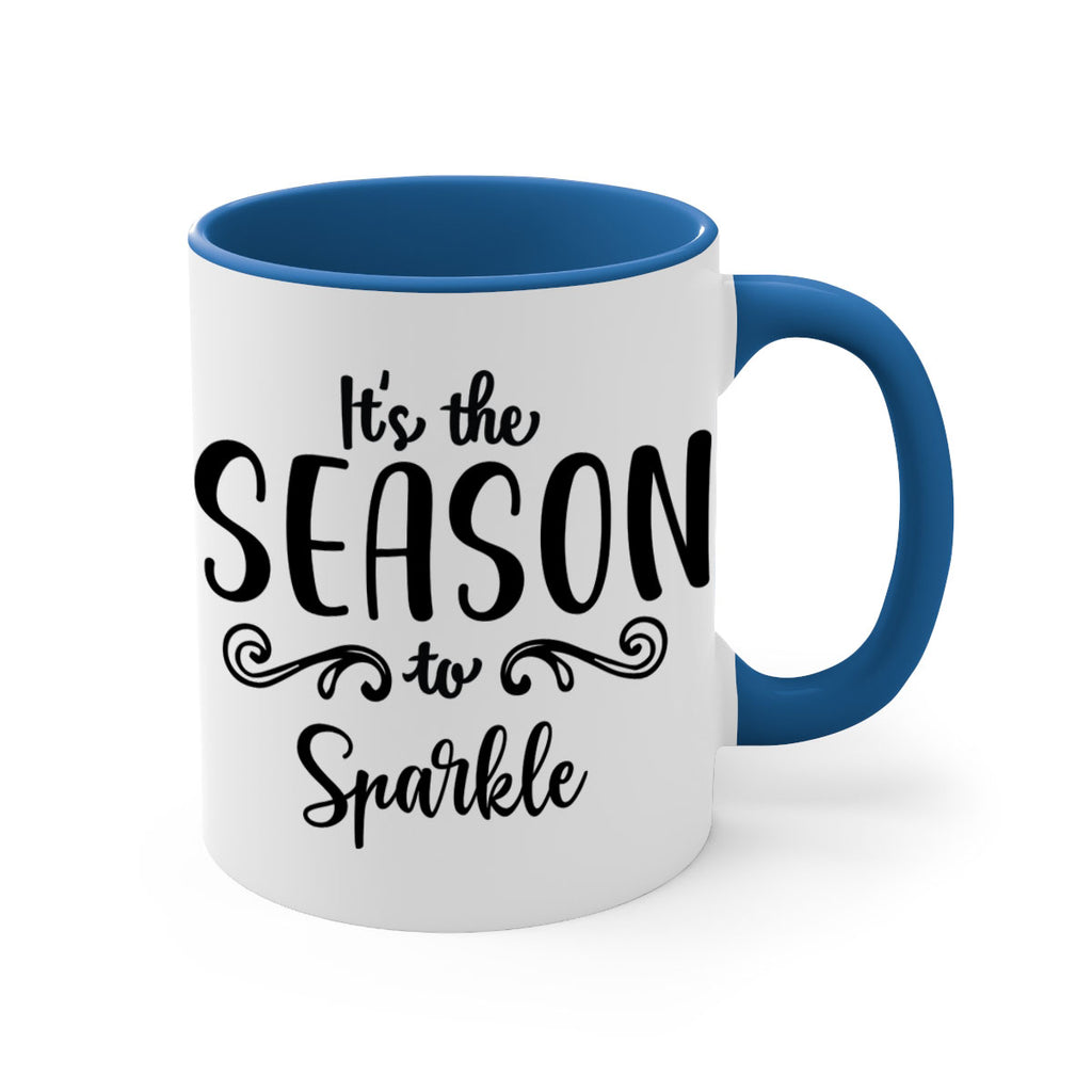 it s the season to sparkle style 372#- christmas-Mug / Coffee Cup