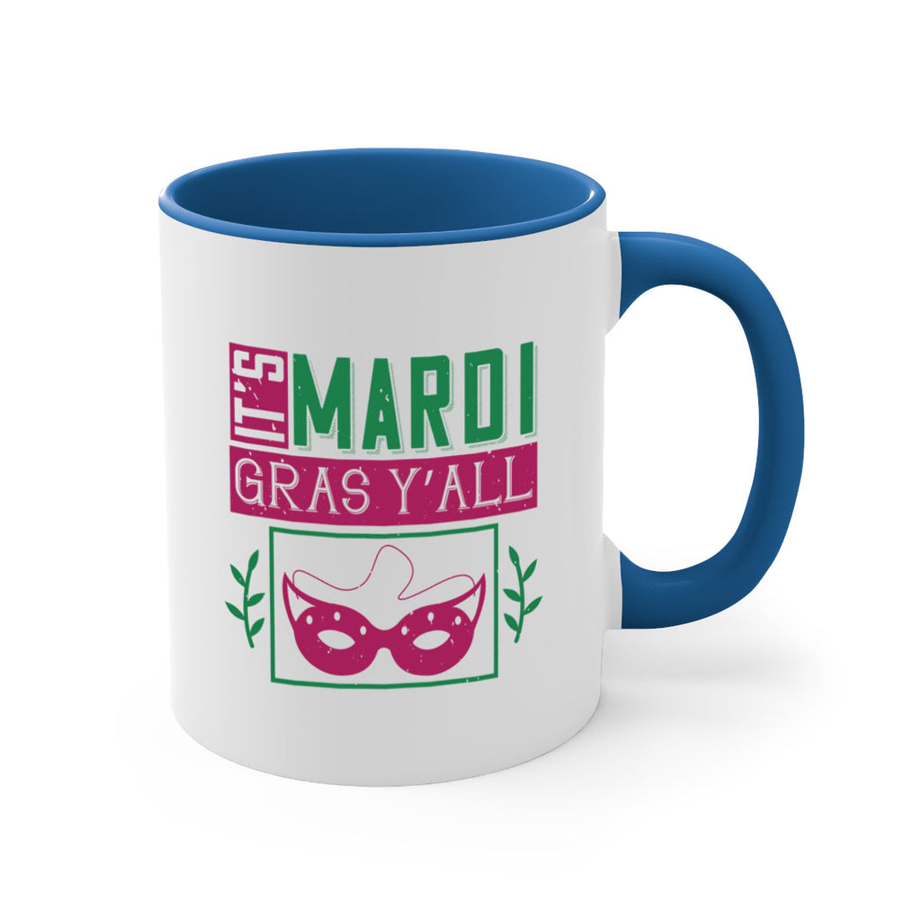 it’s mardi gras y’all 60#- mardi gras-Mug / Coffee Cup