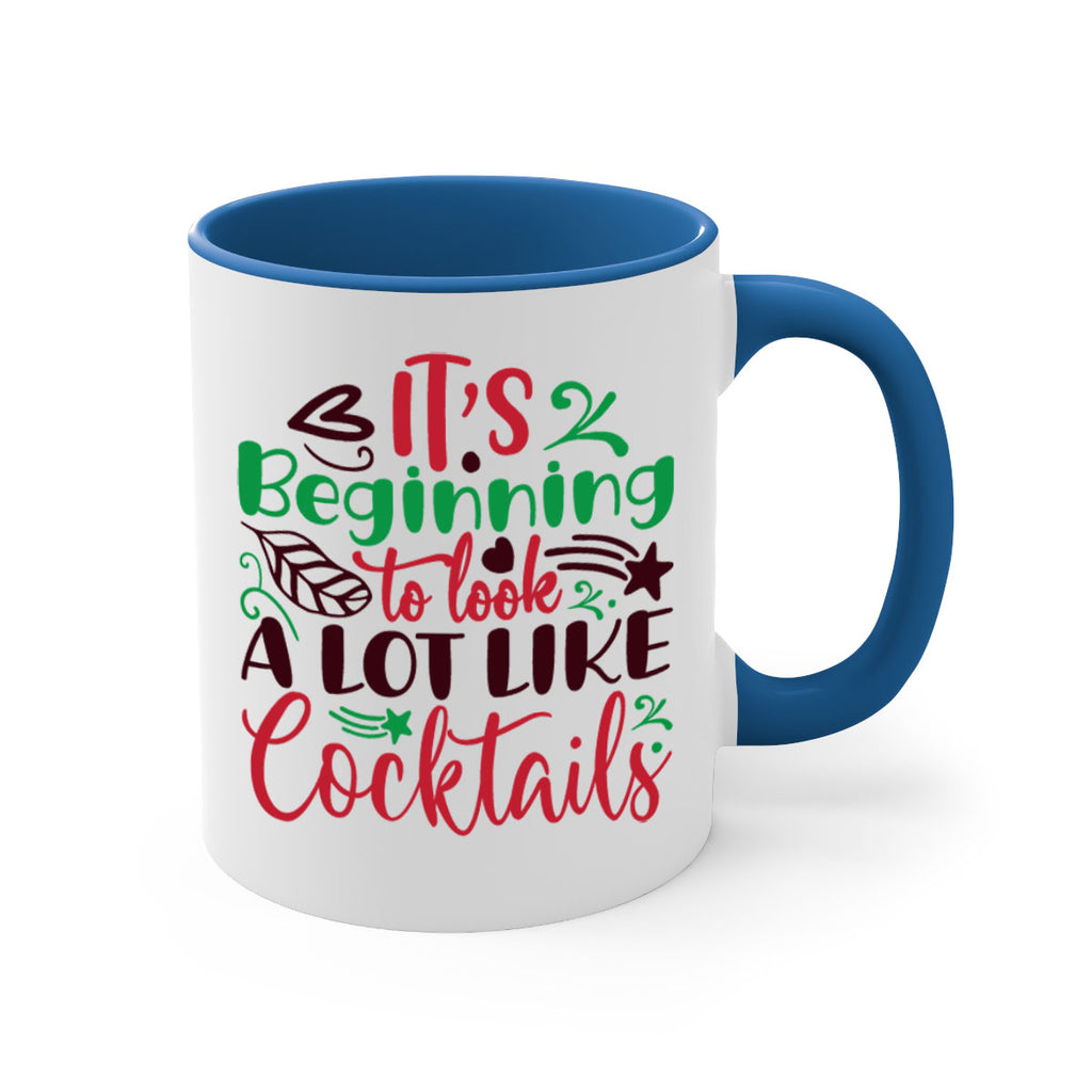 its beginning to look a lot like cocktails 251#- christmas-Mug / Coffee Cup