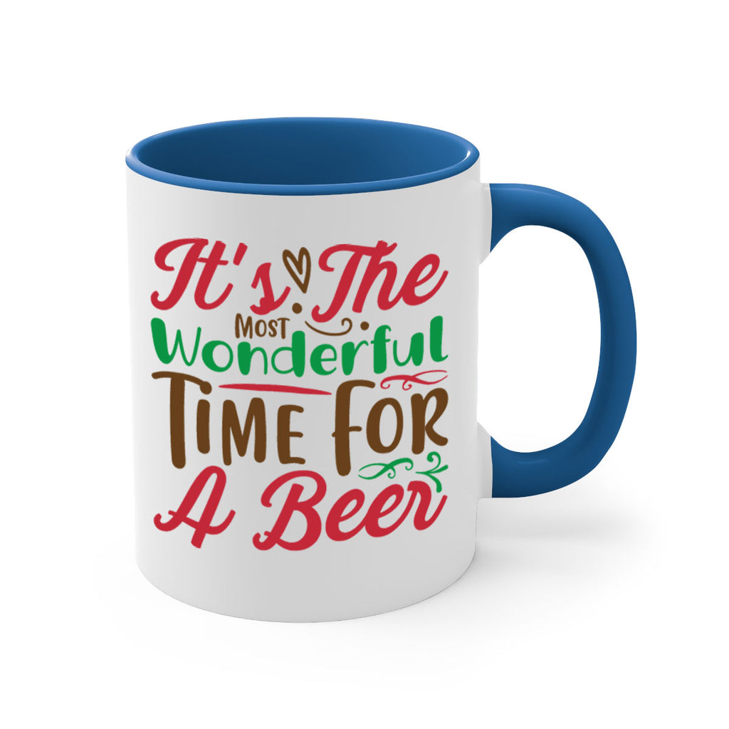 its the most wonderful time for a beer 250#- christmas-Mug / Coffee Cup