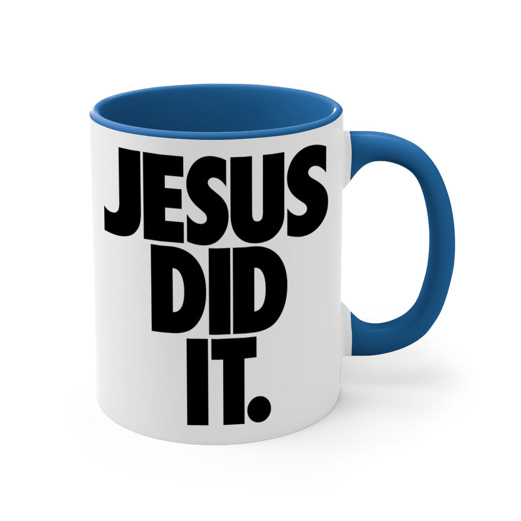 jesus did it 102#- black words - phrases-Mug / Coffee Cup