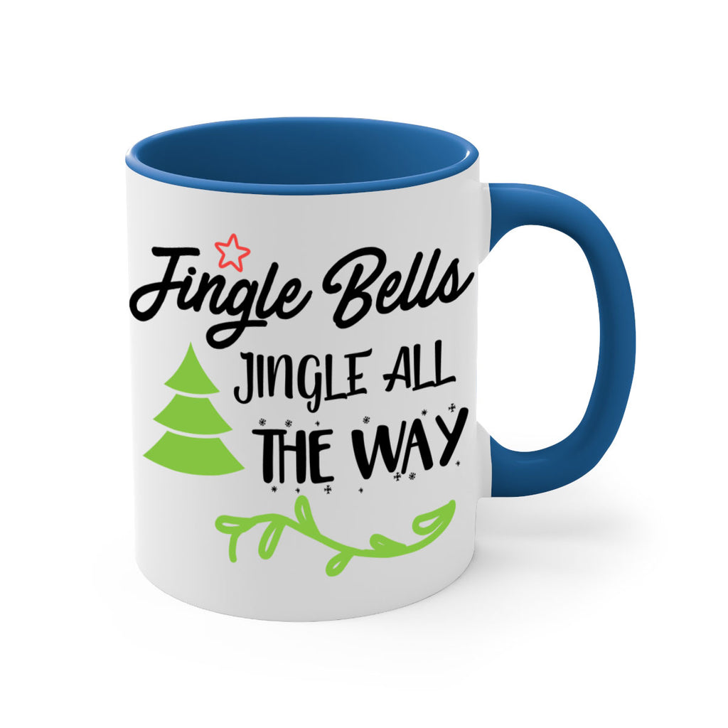 jingle bells jingle all the way style 399#- christmas-Mug / Coffee Cup