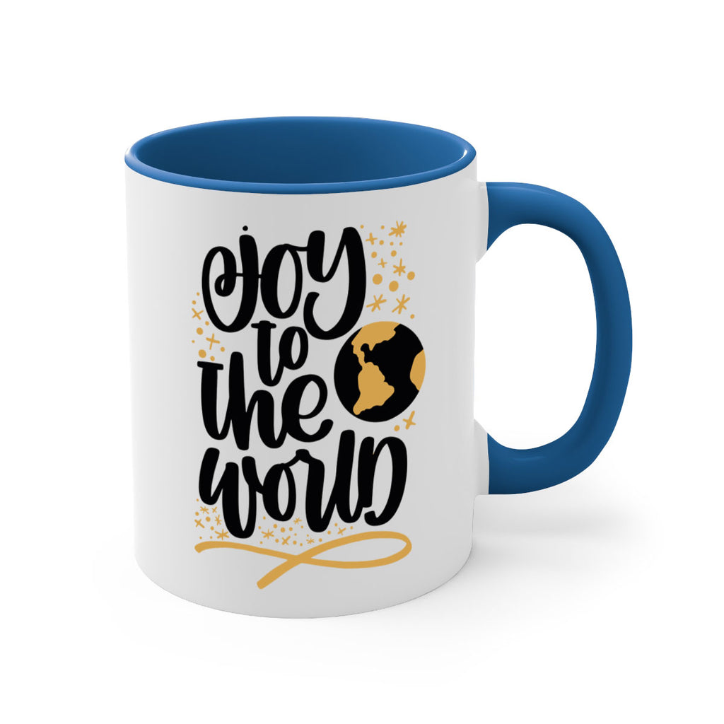 joy to the world gold 110#- christmas-Mug / Coffee Cup