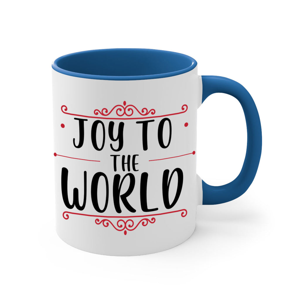 joy to the world style 415#- christmas-Mug / Coffee Cup