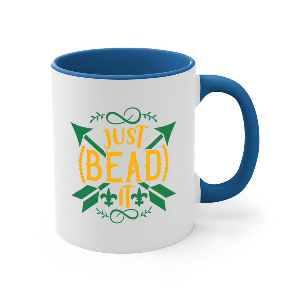 just bead it 56#- mardi gras-Mug / Coffee Cup