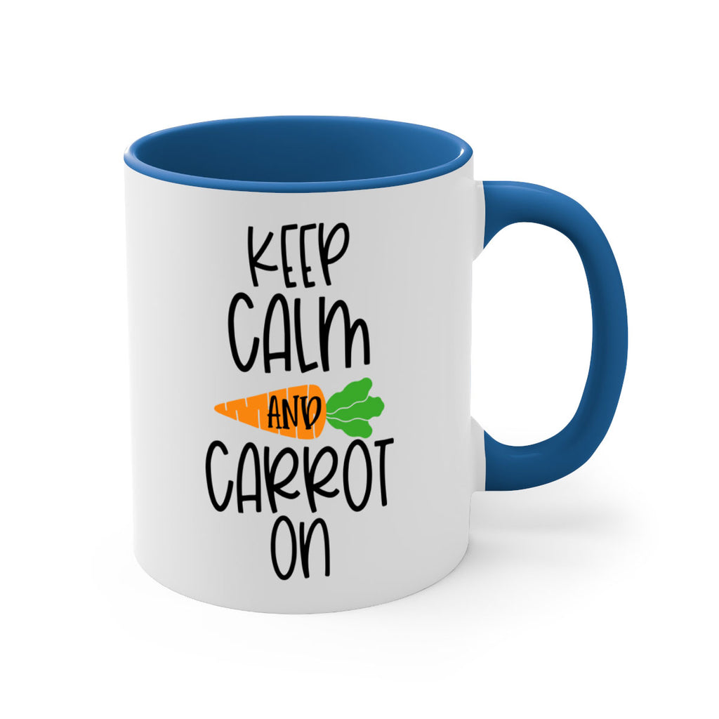 keep calm and carrot on 18#- easter-Mug / Coffee Cup