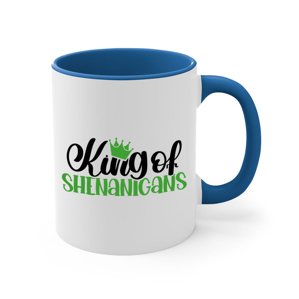 king Of Shenanigans Style 74#- St Patricks Day-Mug / Coffee Cup