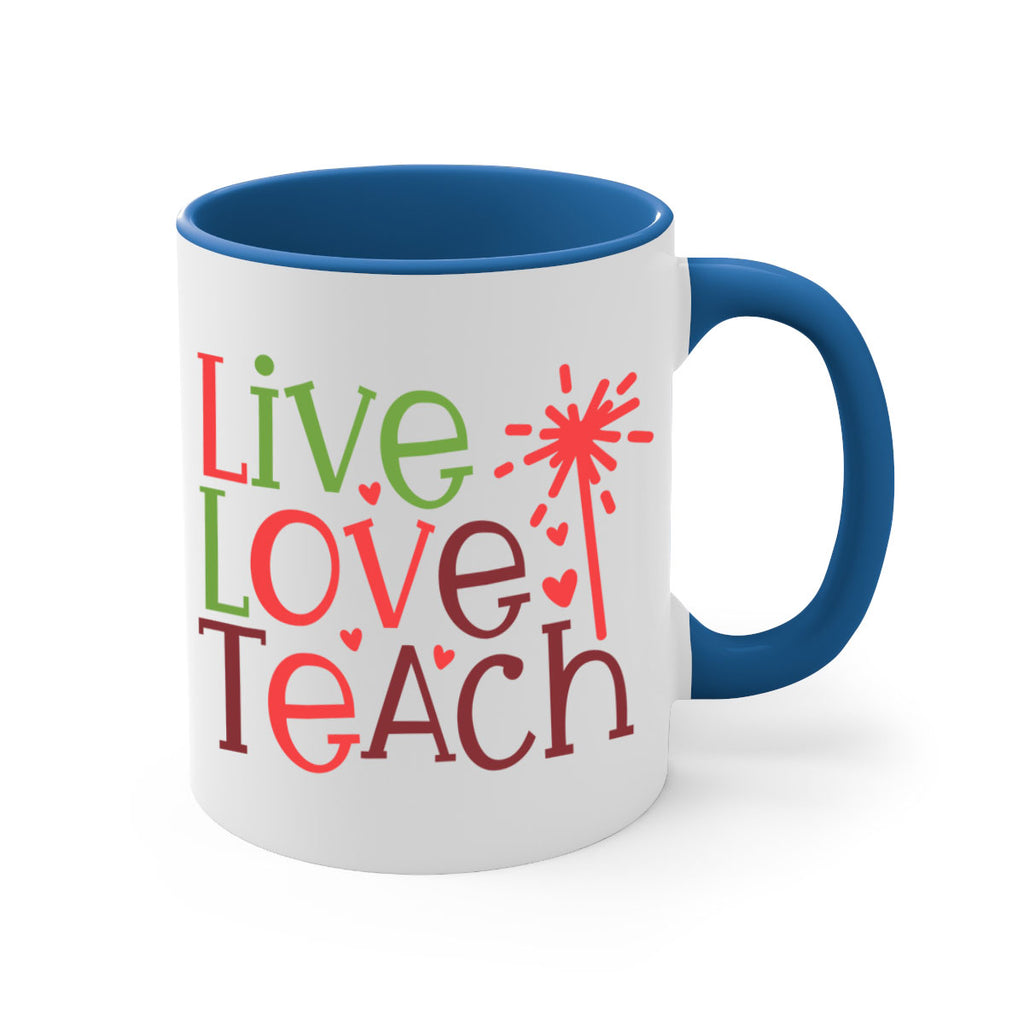 live love teach 230#- christmas-Mug / Coffee Cup