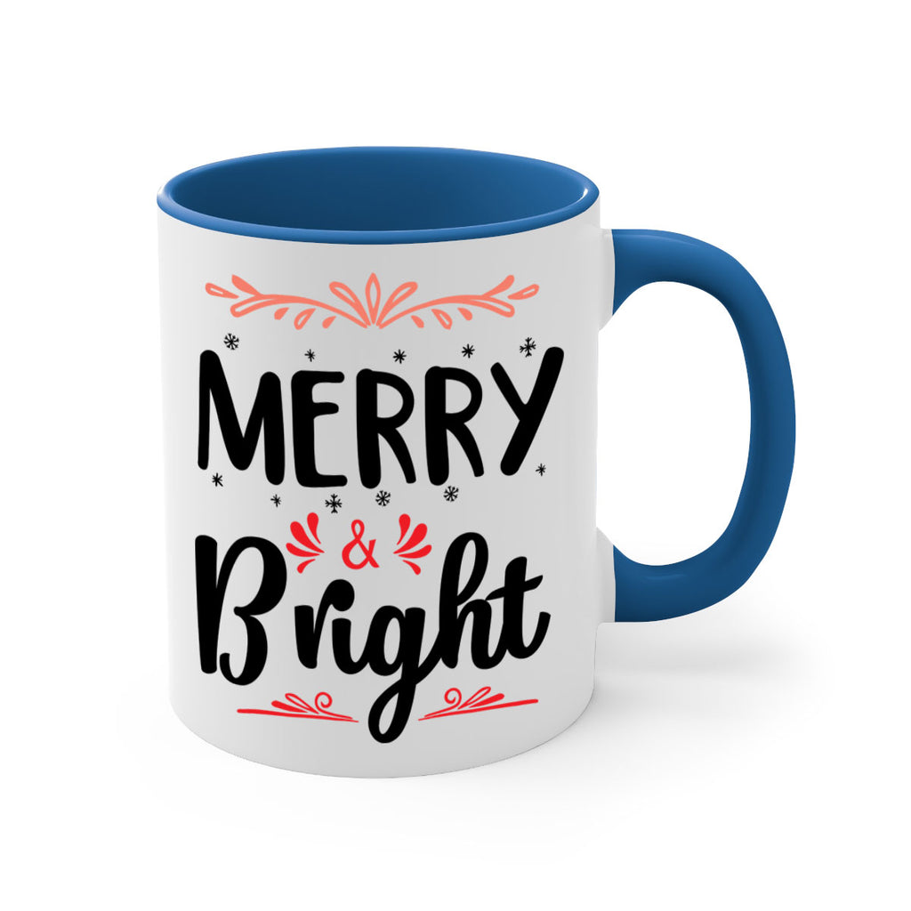 merry & bright style 467#- christmas-Mug / Coffee Cup