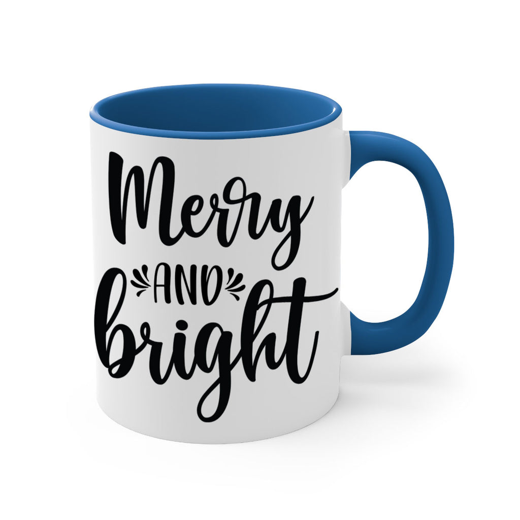 merry and bright style 472#- christmas-Mug / Coffee Cup