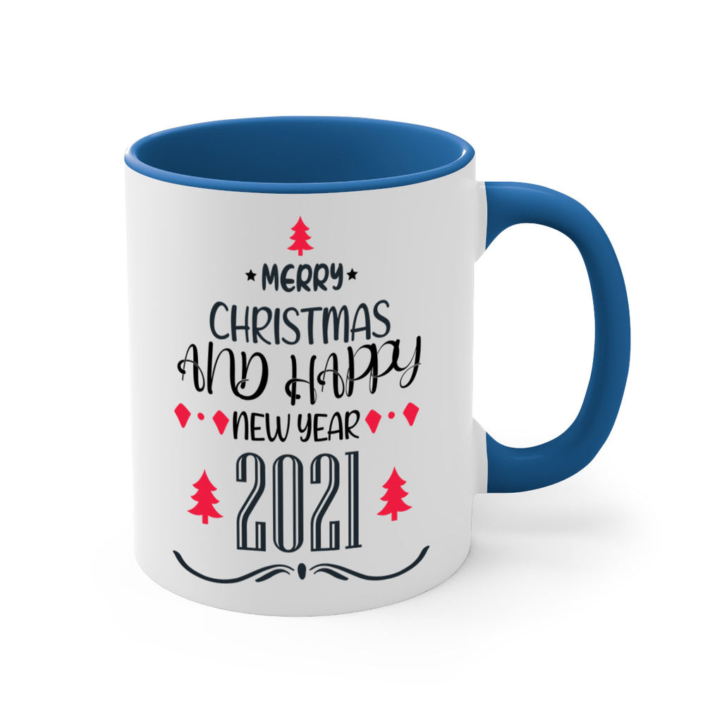 merry christmas and happy new year style 495#- christmas-Mug / Coffee Cup