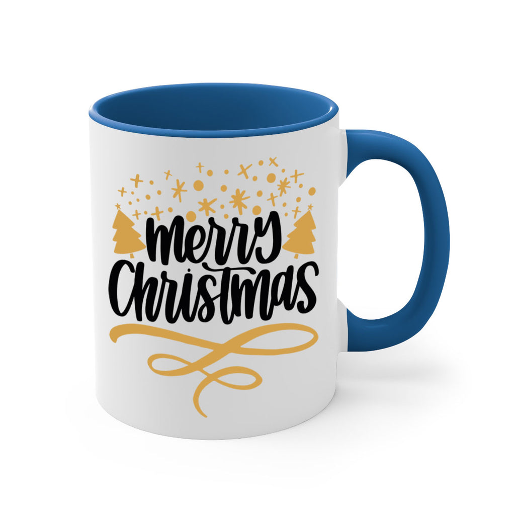 merry christmas gold 84#- christmas-Mug / Coffee Cup