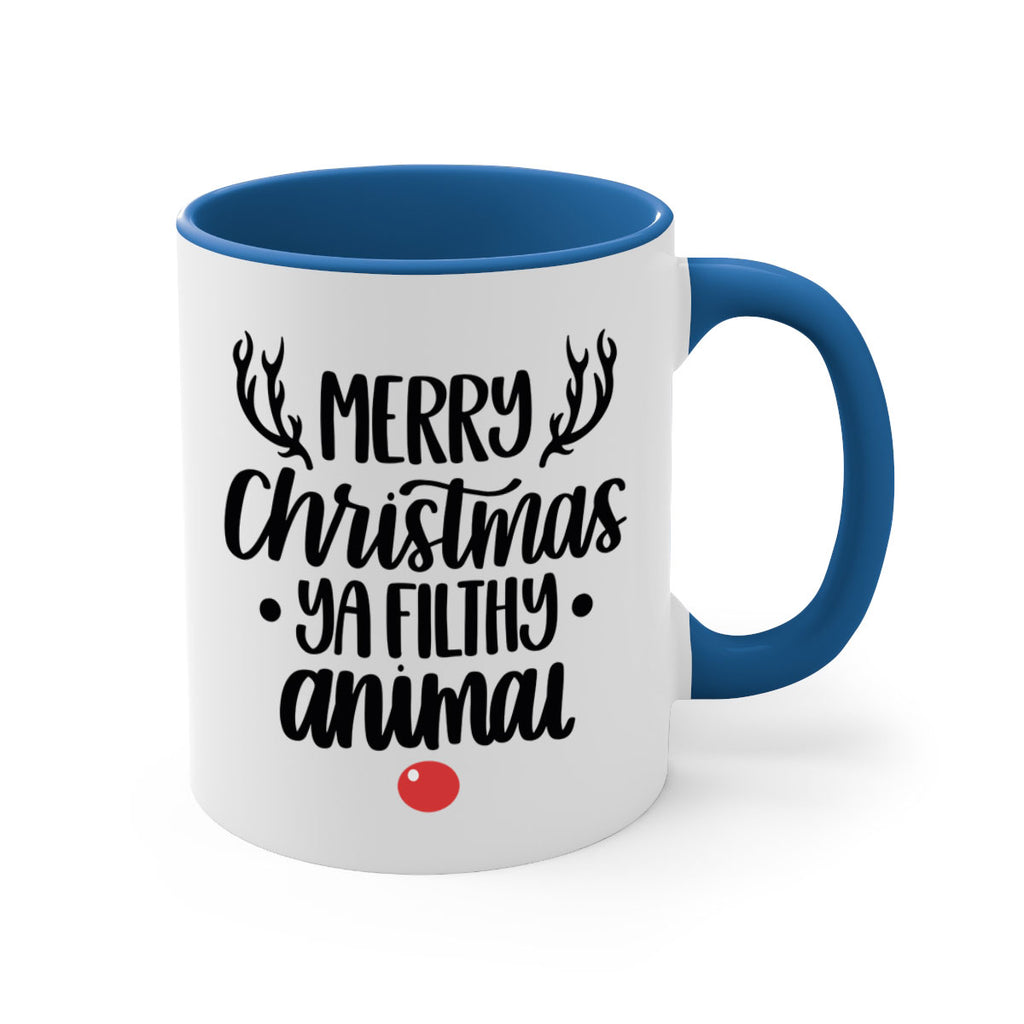 merry christmas ya filthy animal 83#- christmas-Mug / Coffee Cup