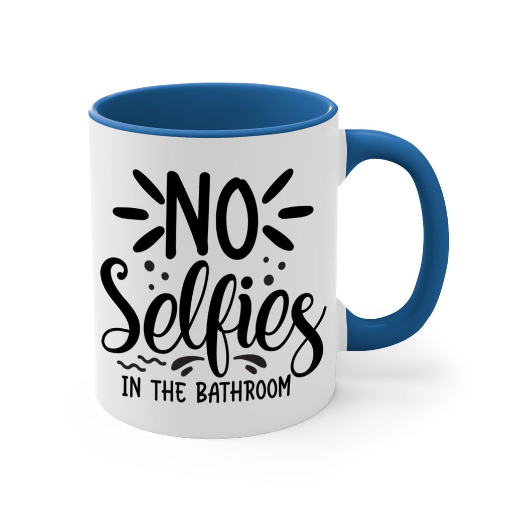 no selfies in the bathroom 64#- bathroom-Mug / Coffee Cup