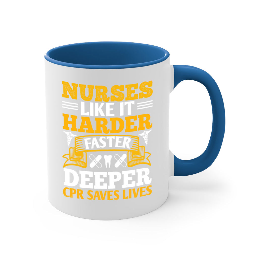 nurses like it harder Style 269#- nurse-Mug / Coffee Cup