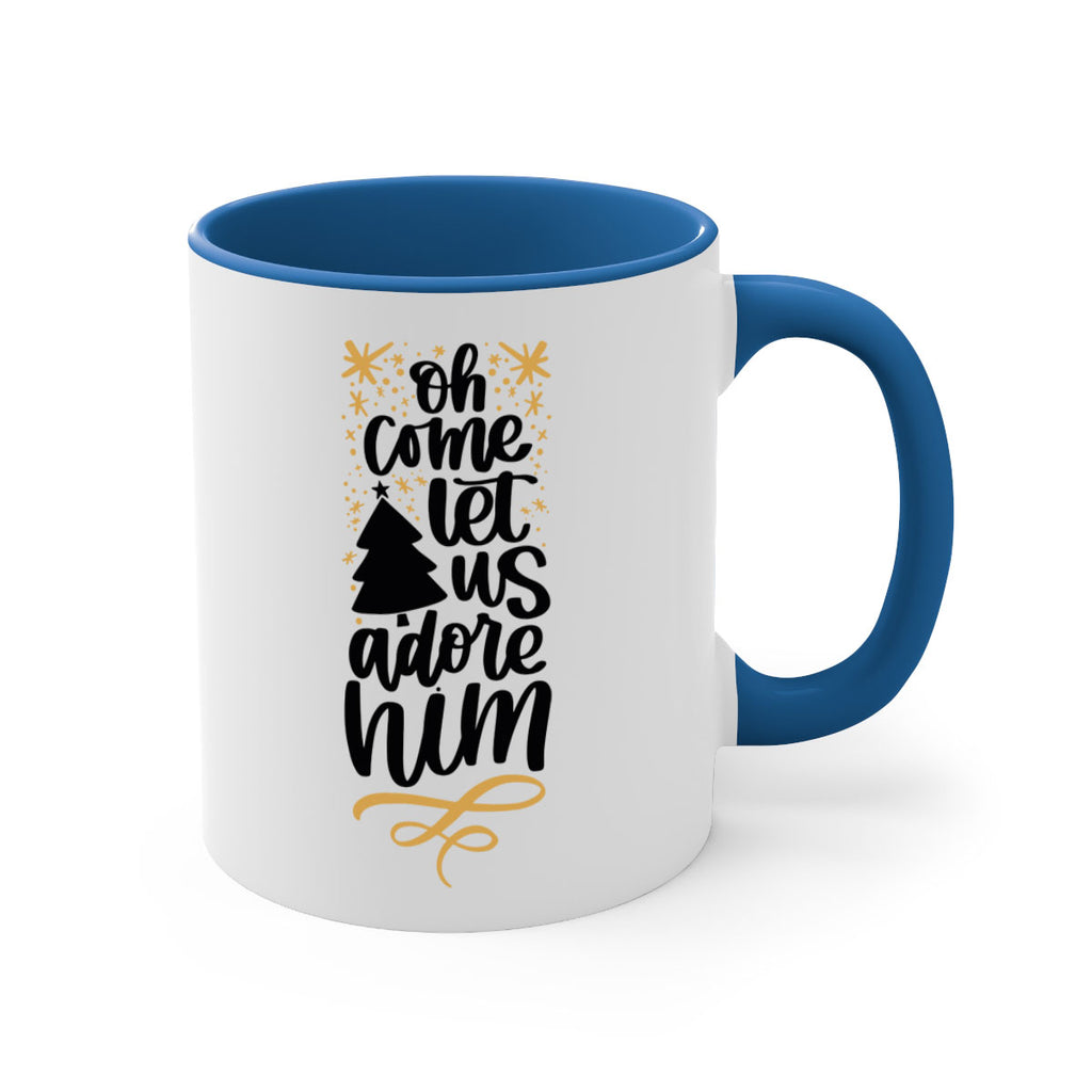 oh come let us adore him gold 72#- christmas-Mug / Coffee Cup