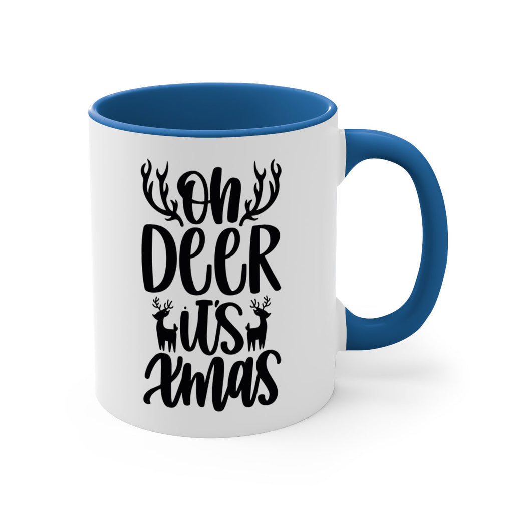 oh deer its xmas gold 69#- christmas-Mug / Coffee Cup