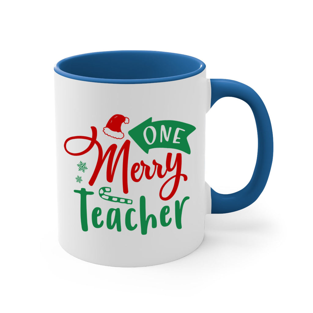 one merry teacher style 575#- christmas-Mug / Coffee Cup