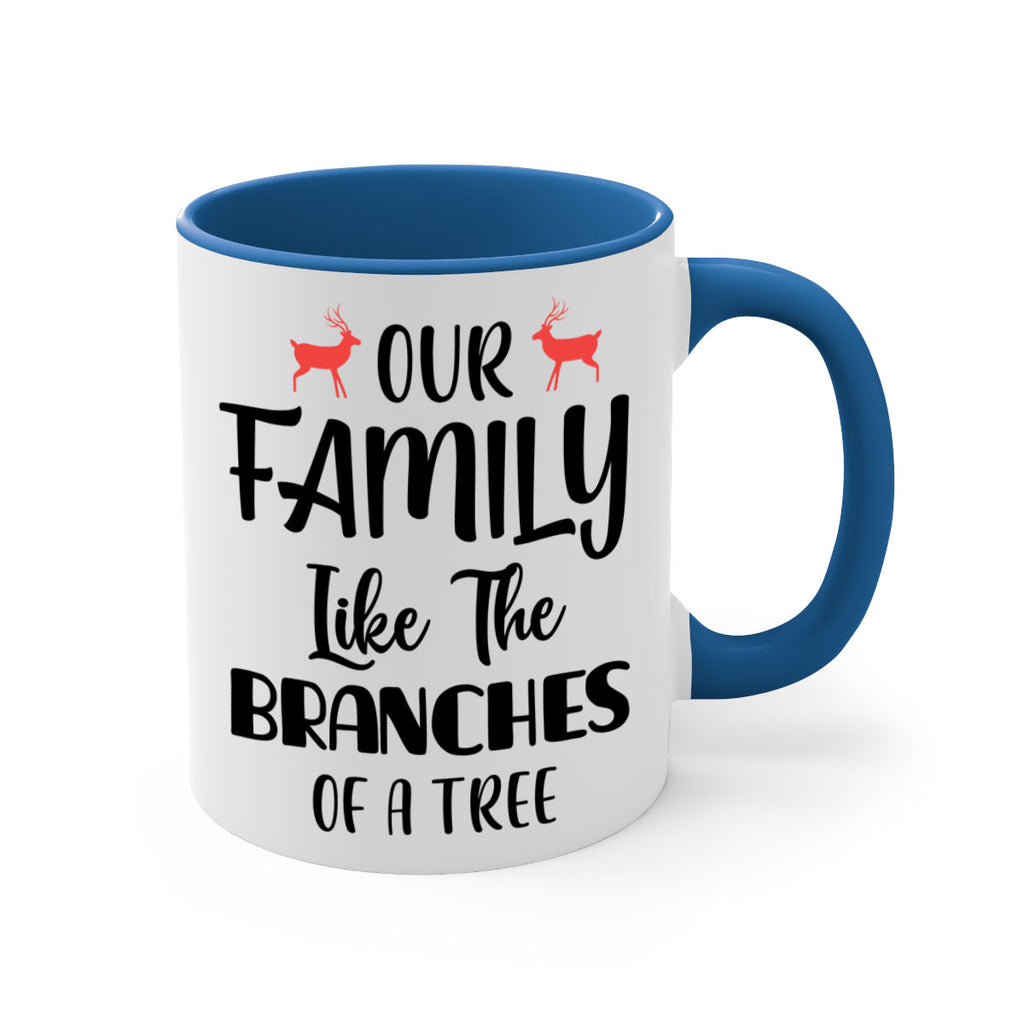 our family like the branches of a tree style 578#- christmas-Mug / Coffee Cup