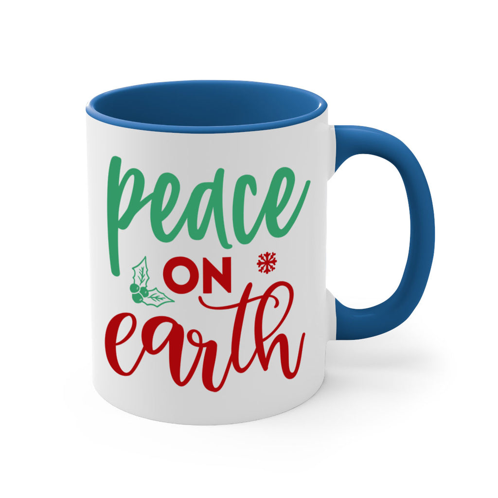 peace on earth style 584#- christmas-Mug / Coffee Cup