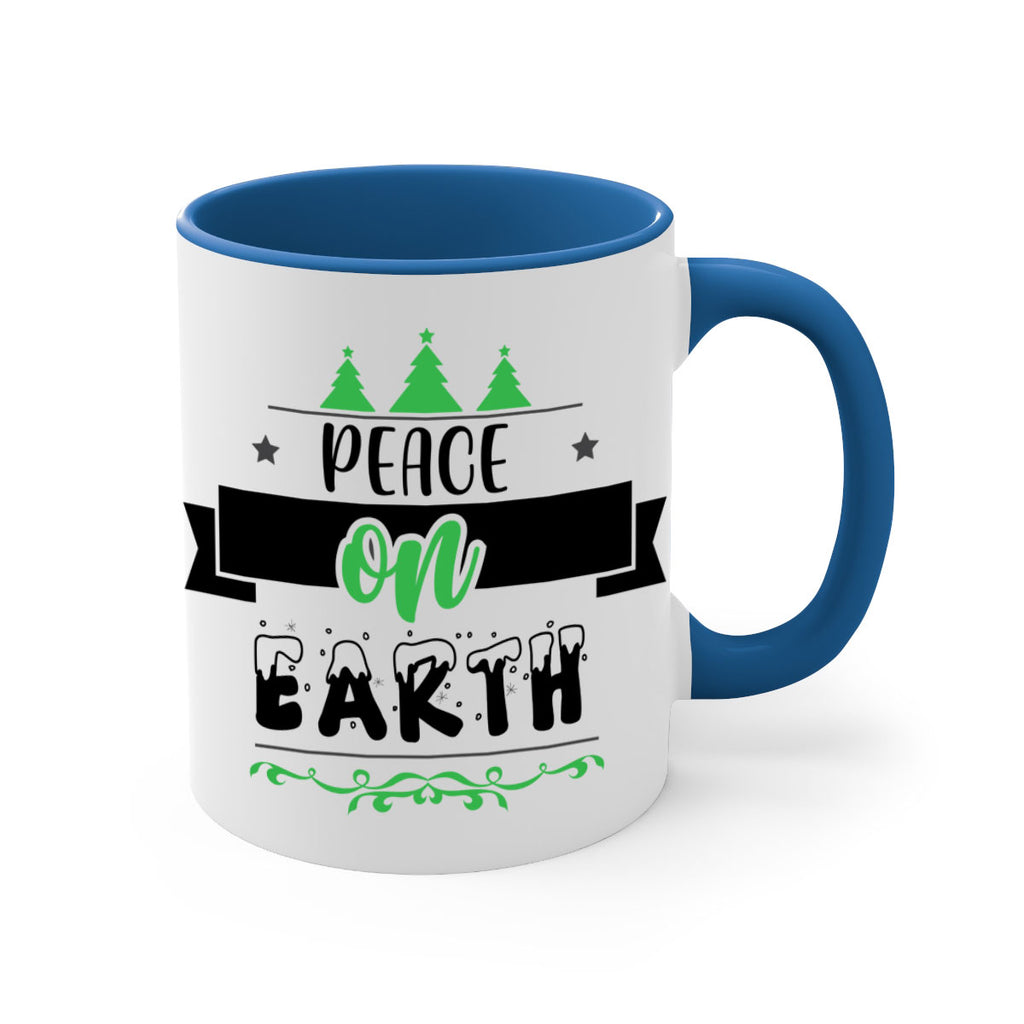 peace on earth style 585#- christmas-Mug / Coffee Cup