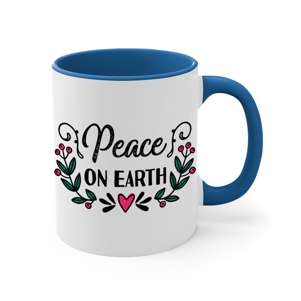 peace on earth style 586#- christmas-Mug / Coffee Cup