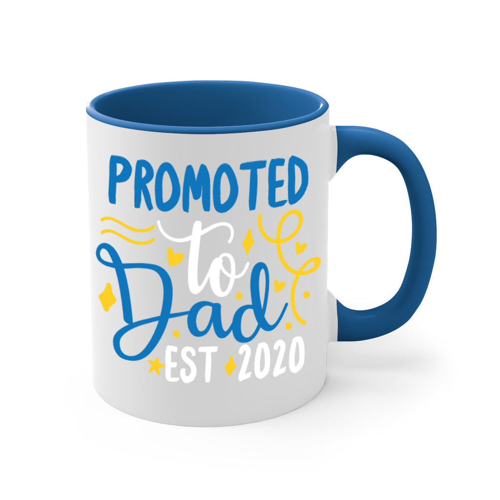 promoted to dad est 7#- fathers day-Mug / Coffee Cup