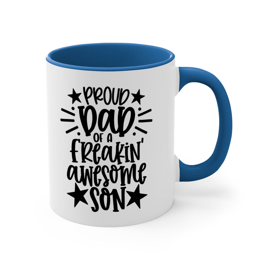 proud dad of a freakin awesome son 23#- fathers day-Mug / Coffee Cup