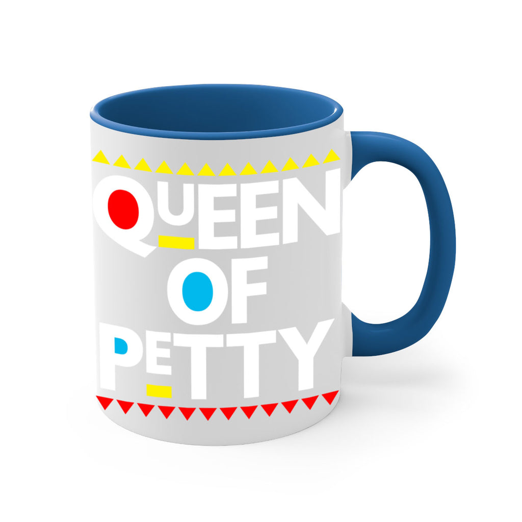 queen ofpetty 48#- black words - phrases-Mug / Coffee Cup