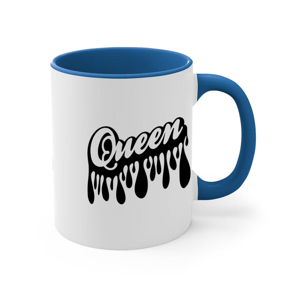 queen- black words - phrases-Mug / Coffee Cup
