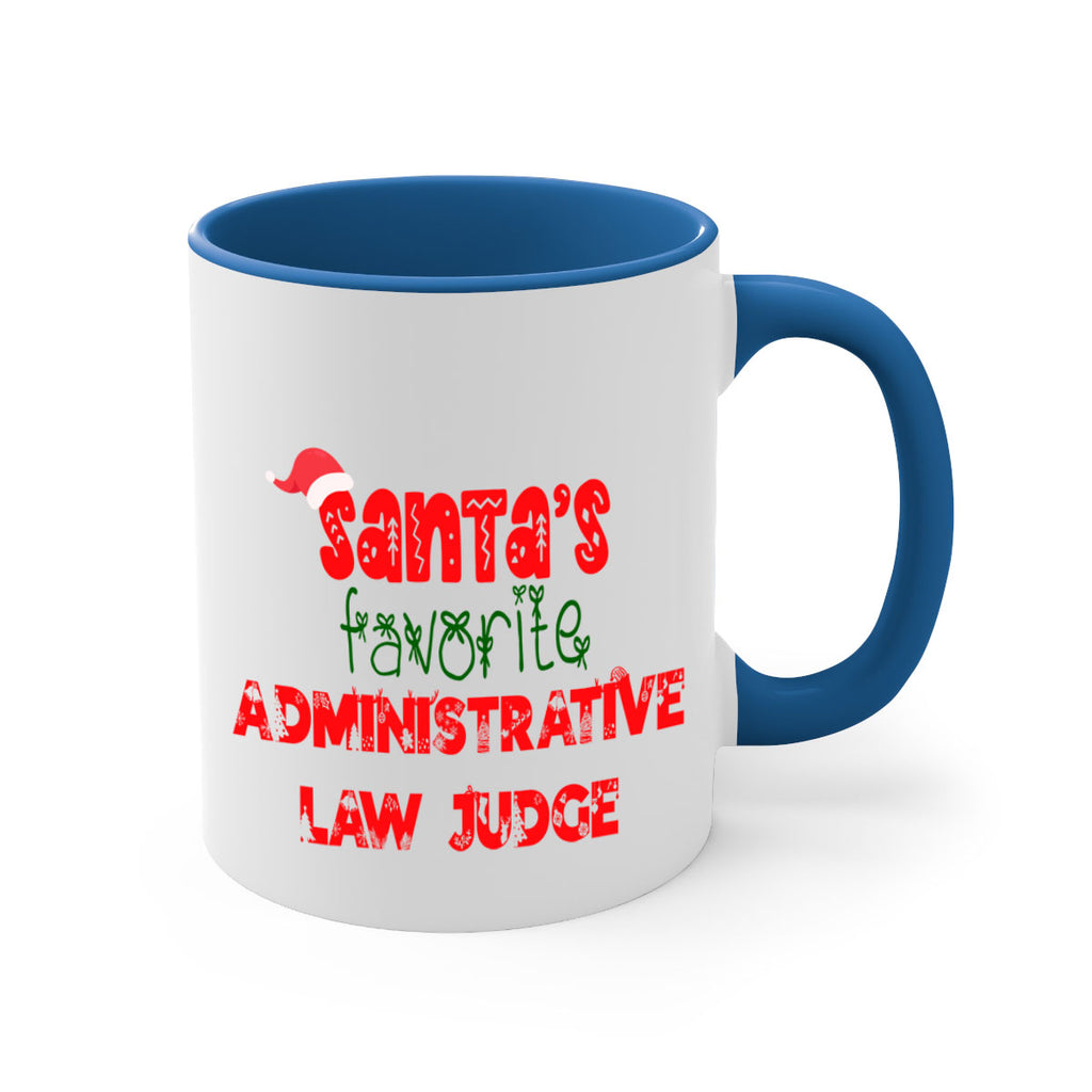 santas favorite administrative law judge style 624#- christmas-Mug / Coffee Cup