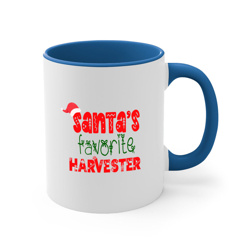 santas favorite harvester style 864#- christmas-Mug / Coffee Cup