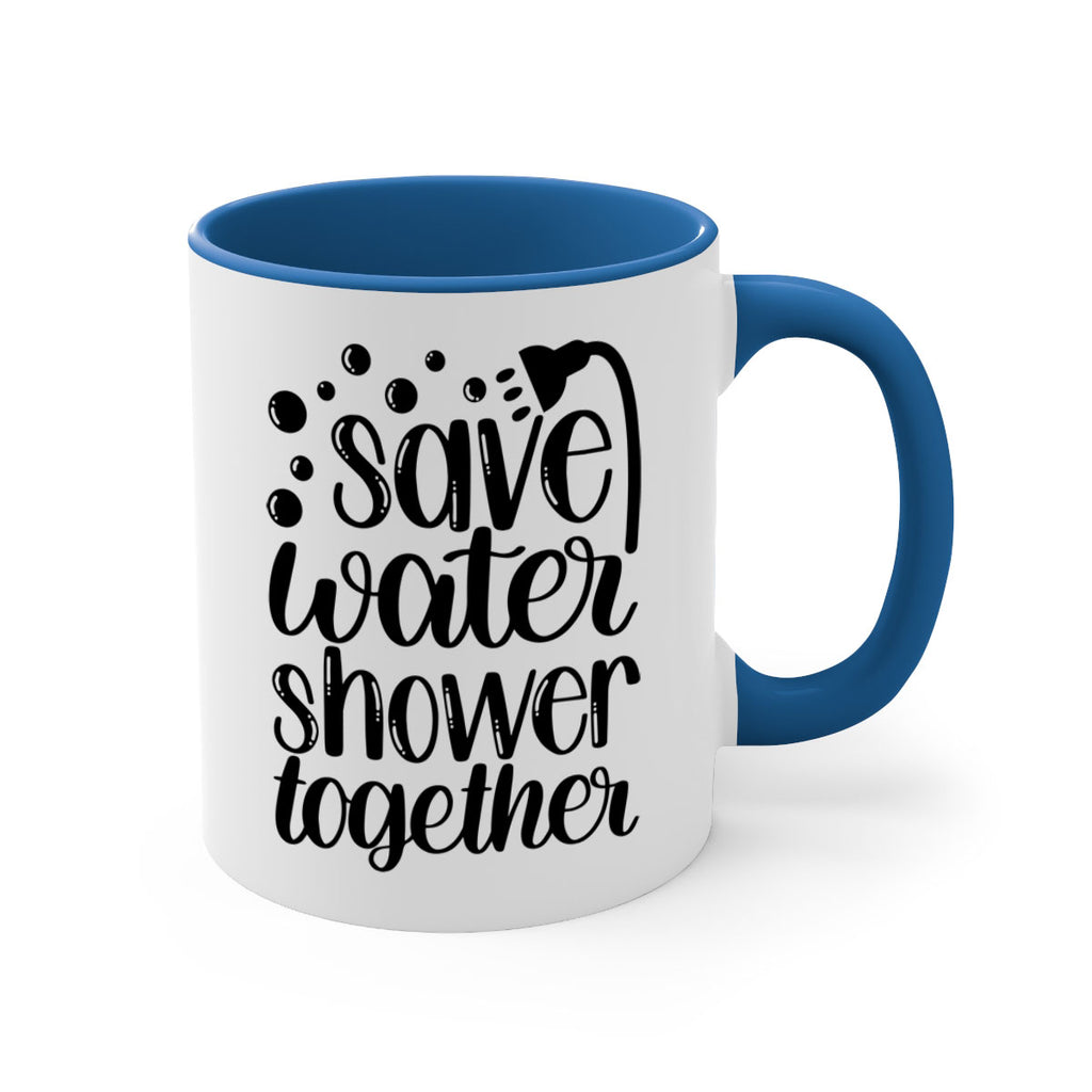 save water shower together 18#- bathroom-Mug / Coffee Cup
