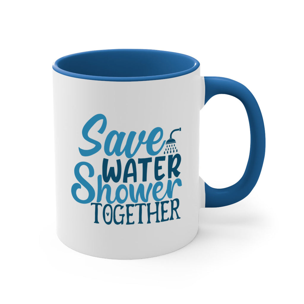 save water shower together 60#- bathroom-Mug / Coffee Cup