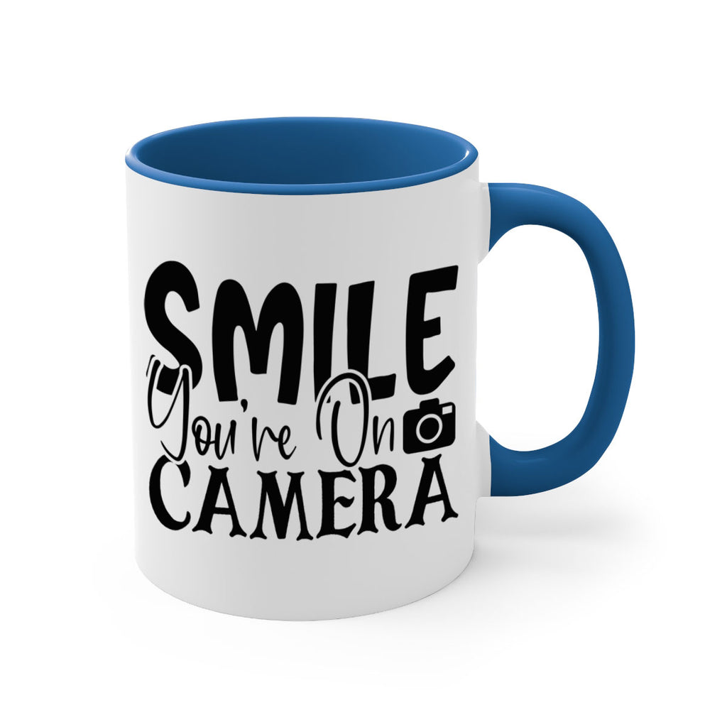 smile you’re on camera 51#- home-Mug / Coffee Cup