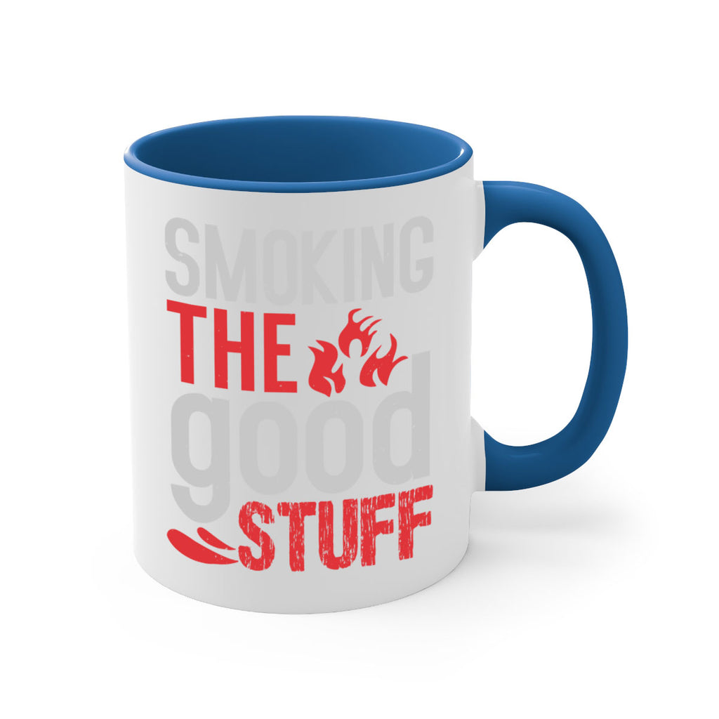 smoking the good stuff 10#- bbq-Mug / Coffee Cup