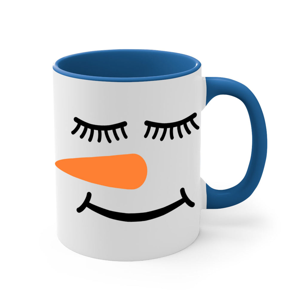 snowman face #- christmas-Mug / Coffee Cup