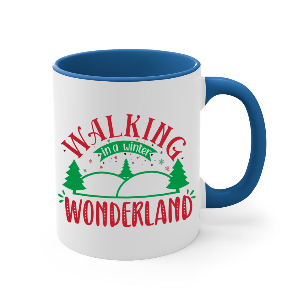 walking in a winter wonderland style 1225#- christmas-Mug / Coffee Cup