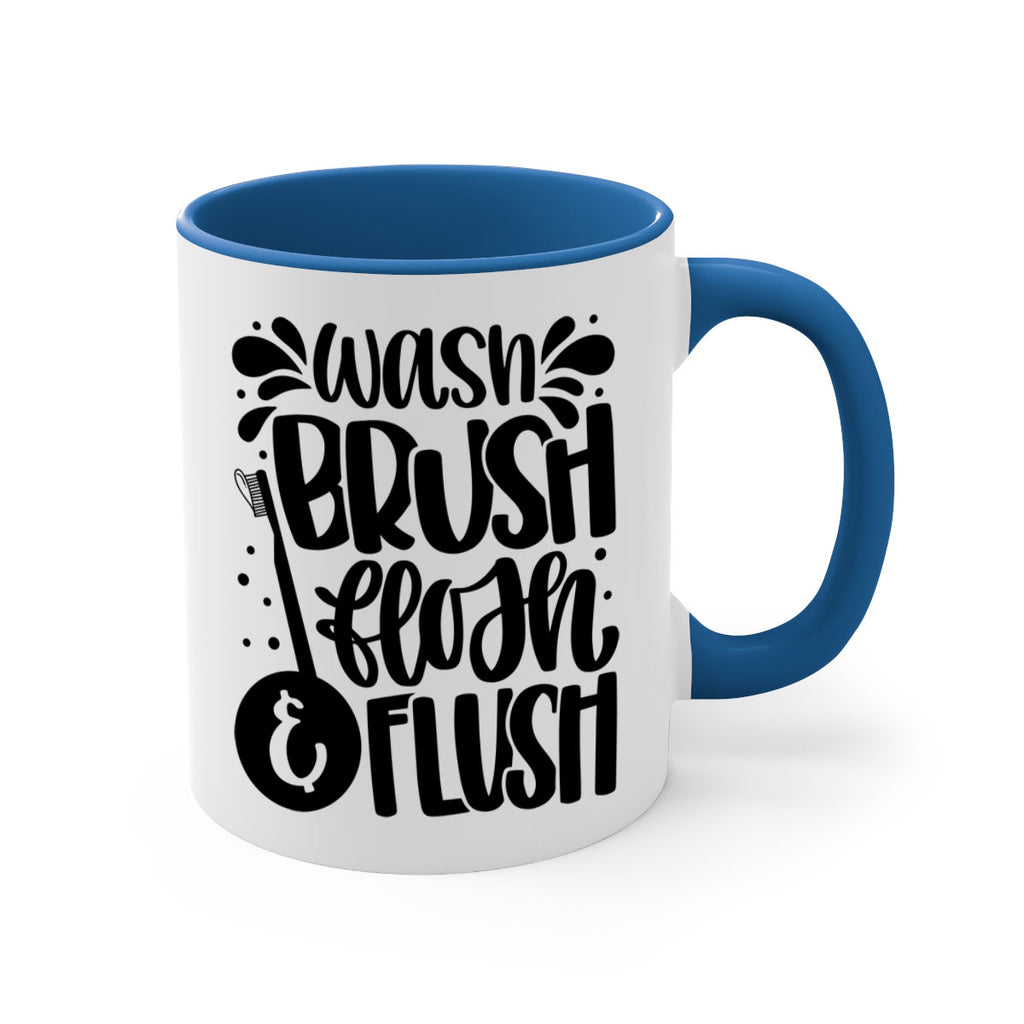 wash brush flosh flush 9#- bathroom-Mug / Coffee Cup