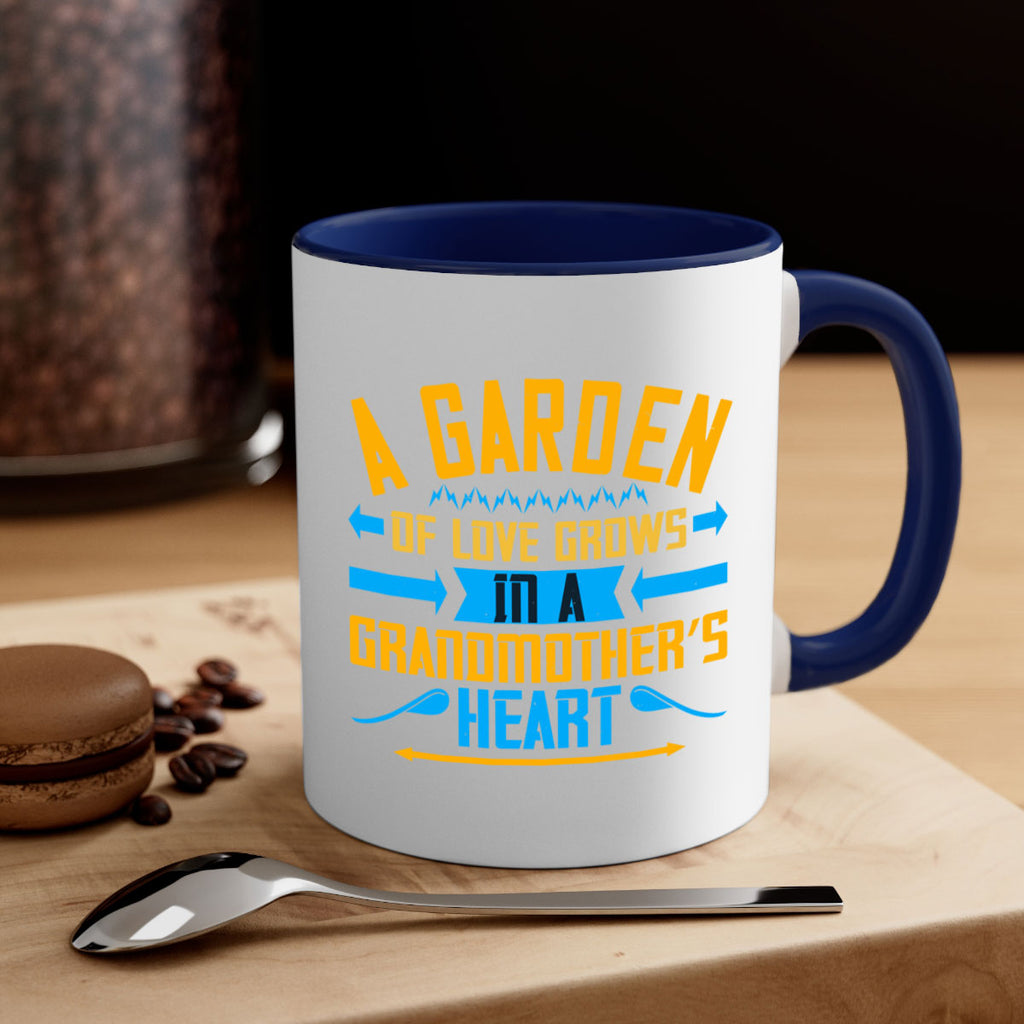 A garden of love grows in a grandmother’s heart 97#- grandma-Mug / Coffee Cup