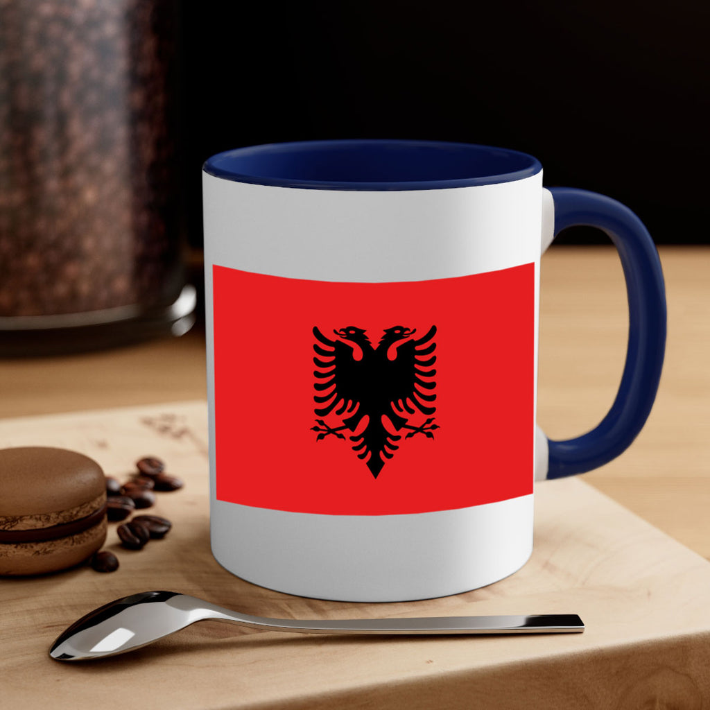 Albania 196#- world flag-Mug / Coffee Cup