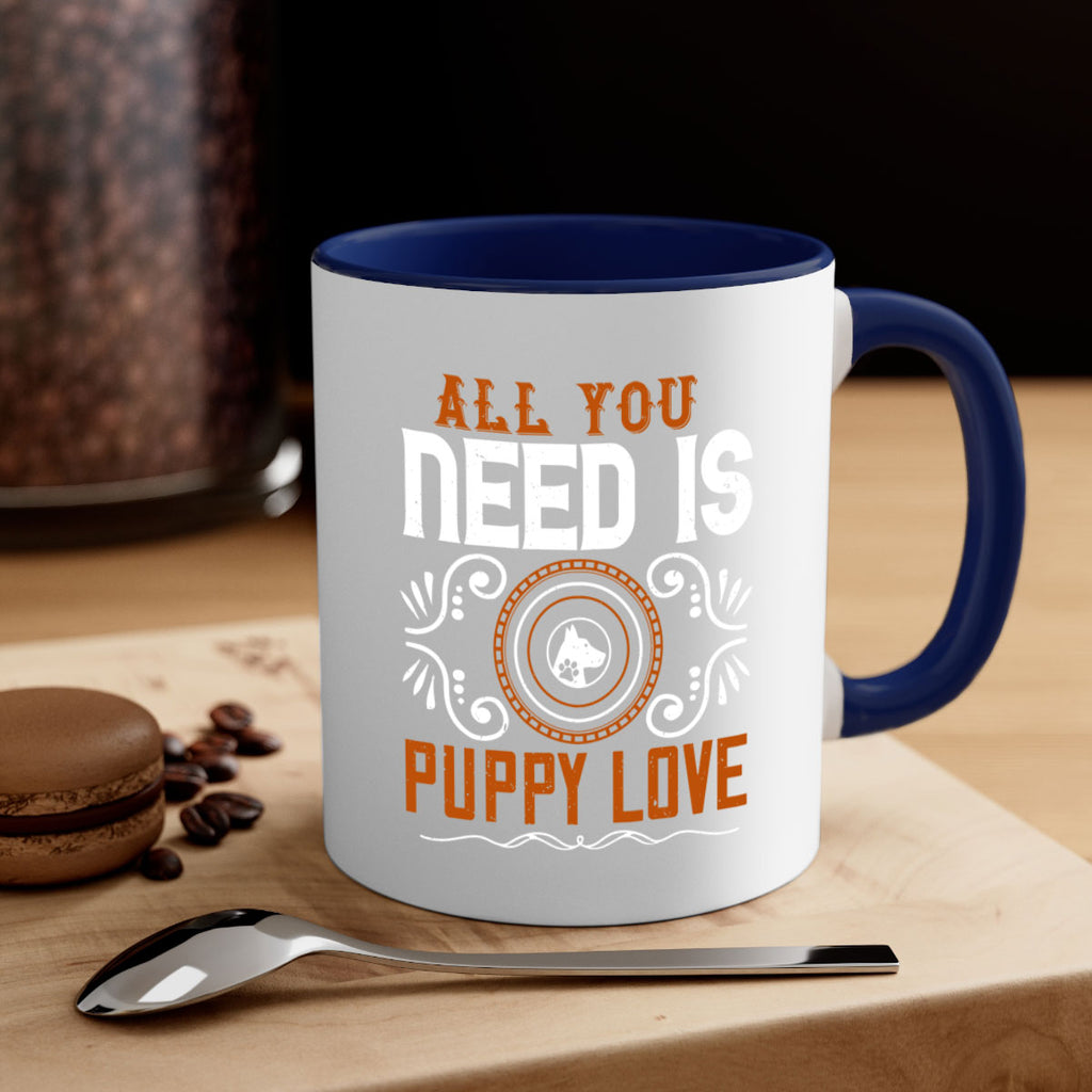 All you need is puppy love Style 155#- Dog-Mug / Coffee Cup