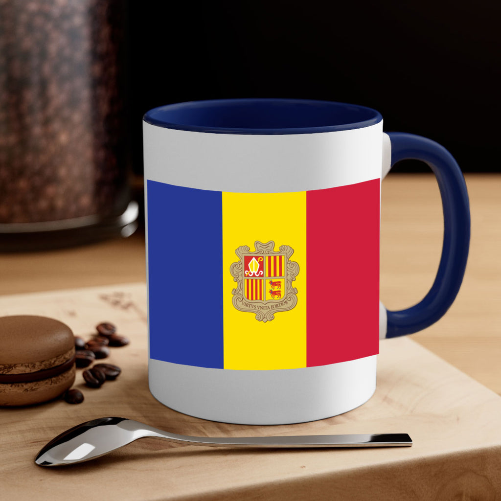 Andorra 194#- world flag-Mug / Coffee Cup
