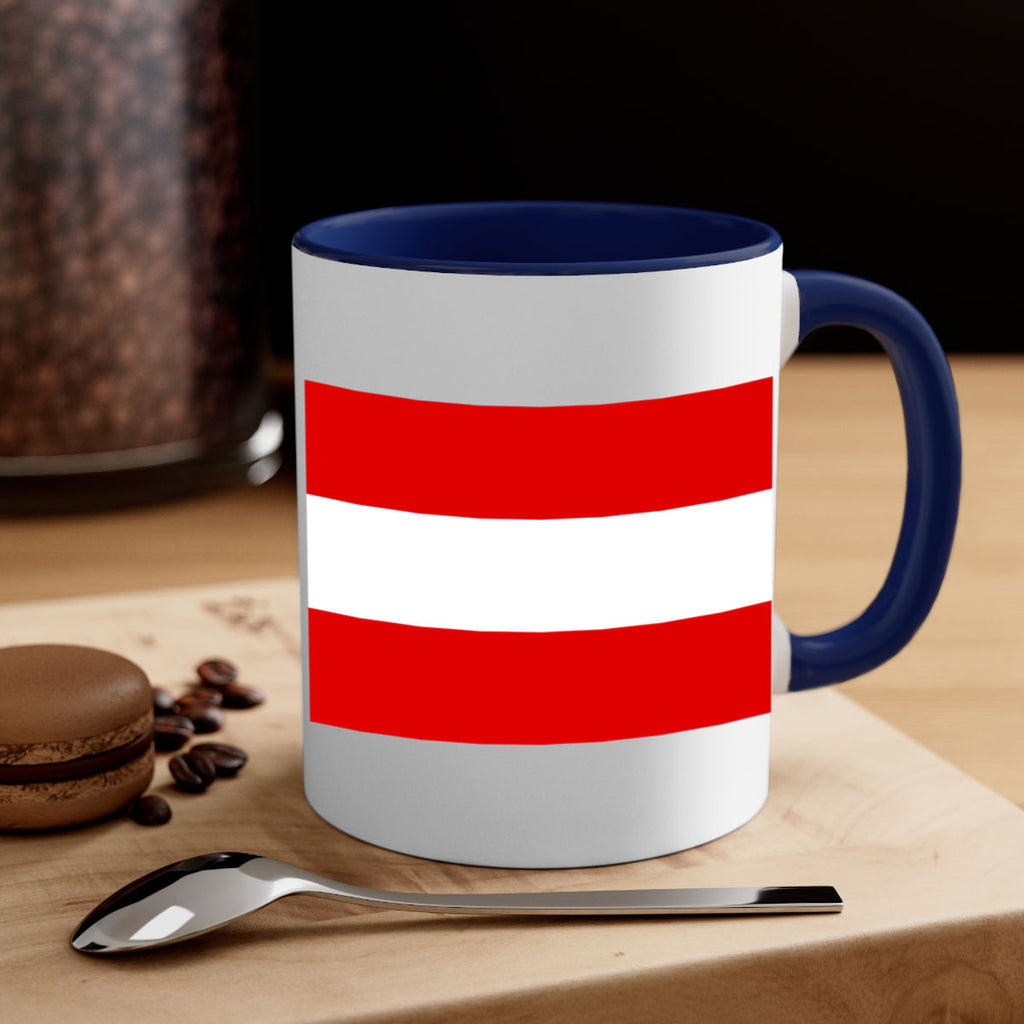 Austria 188#- world flag-Mug / Coffee Cup