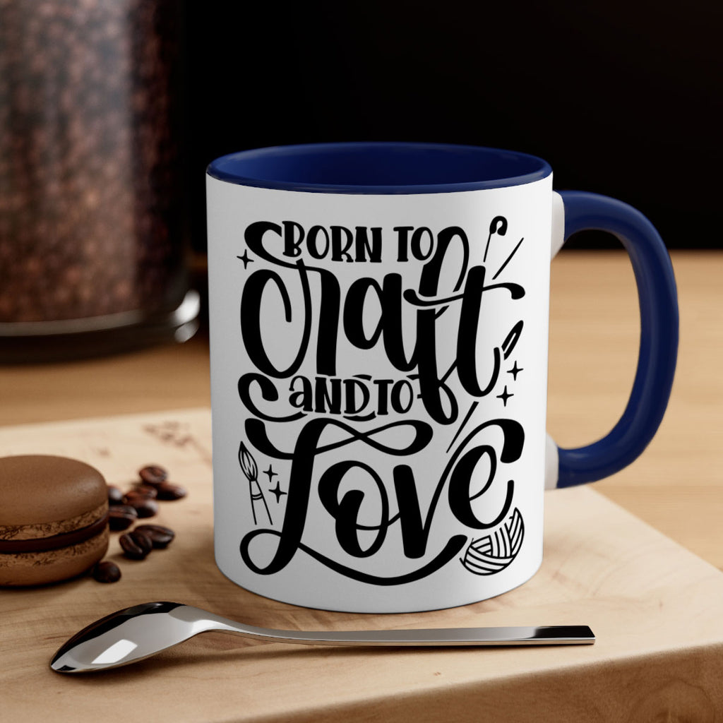 Born To Craft And To Love 46#- crafting-Mug / Coffee Cup